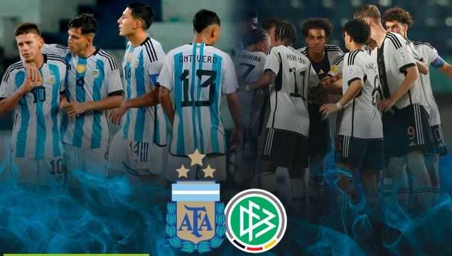 Argentina va por la final del Mundial Sub 17 ante Alemania