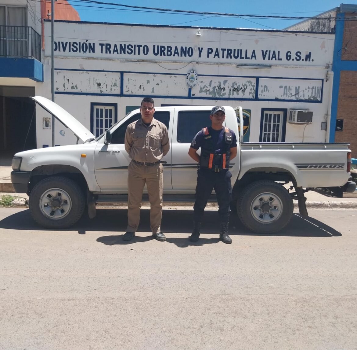General San Martín: peritos de caminera secuestran una camioneta adulterada