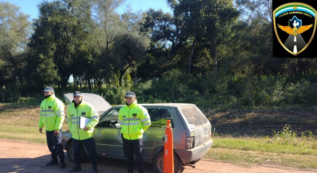 Caminera secuestró un automóvil adulterado 