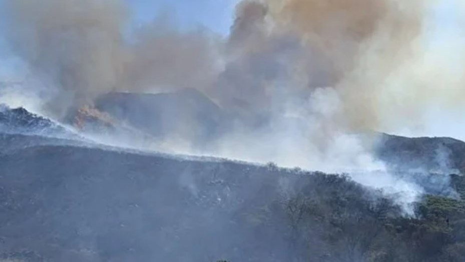 Córdoba otra vez con incendios: detuvieron a un joven de 19 años